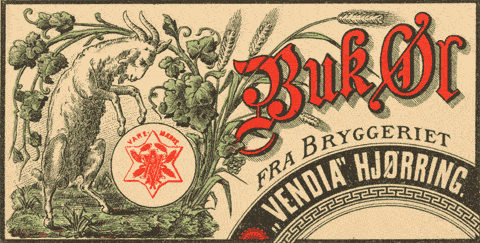Buk&oslash;l fra f&oslash;r &aring;r 1900. Hjemmesiden indeholder nu over 360 gamle &oslash;letiketter fra omkring 120 danske &oslash;lbryggerier - 