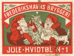 ca 1920 jule&oslash;l fra Frederikshavns bryggeri