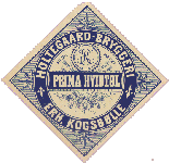 1883-1897 Hvidt&oslash;l fra Holtegaards bryggeri