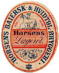 Ca. 1900 Horsens Lager&oslash;l