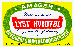  1945 - 1955 Lyst hvidt&oslash;l fra Amager 