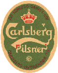 1904 Carlsberg Pilsner tegnet af Bindesb&oslash;ll
