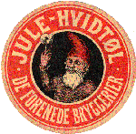 1896 Danmarks f&oslash;rste Jule&oslash;l fra De forenede Bryggerier 