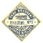 ca. 1901 Faxe hvidt&oslash;l no. 1
