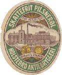 o 1900 Skattefrit pilsner&oslash;l fra Holsterbro Aktiebryggeri