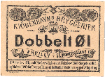 o 1890 Dobbeltøl aftappet i Storekongensgade 