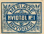 o 1950 Merl&oslash;se Bryggeri, hvidt&oslash;l no 1