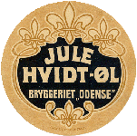 F&oslash;r 1934 Jule hvidt&oslash;l fra Bryggeriet Odense