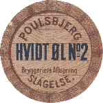 1896 - omkring 1905 Poulsbjerg hvidt&oslash;l no 2 