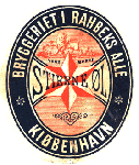 1880-1891 Stjerne&oslash;l fra Rahbeks Alle, Ki&oslash;benhavn 