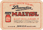 o 1920 malt&oslash;l fra Skandia-bryggeriet i N&oslash;rresundby