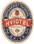 1940 Skattepligtigt Hvidt&oslash;l fra Thordal,  Skive
