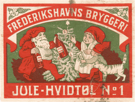 ca 1920 jule&oslash;l fra Frederikshavns bryggeri