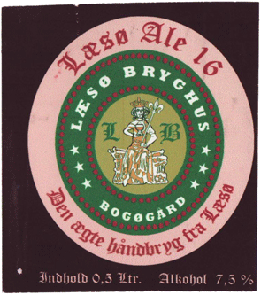 L&aelig;s&oslash; Bryghus, Ale no 16, august 2007