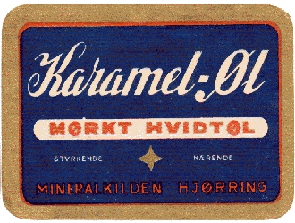 o 1960 karamel&oslash;l fra Mineralkilden, Hj&oslash;rring