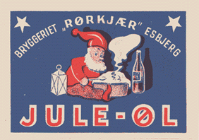 1947 - 1948 Kriseetiket fra R&oslash;rkj&aelig;r Esbjerg