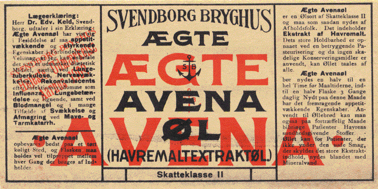 ca. 1935 Svendborg Avena&oslash;l 