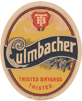 Culmbacherøl fra thisted, o 1910